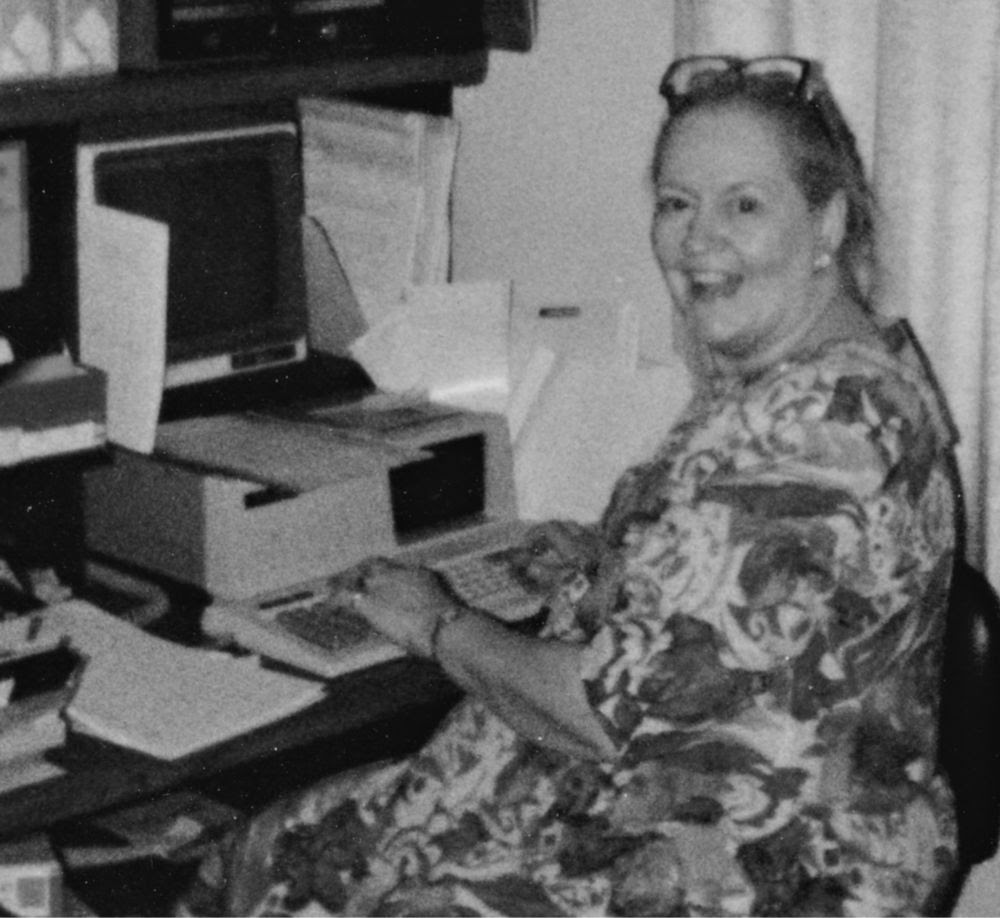 Dr. Scotty Myers in her office